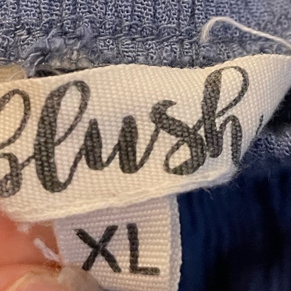 Blue Short Jumpsuit Sz XL - Picture 5 of 7